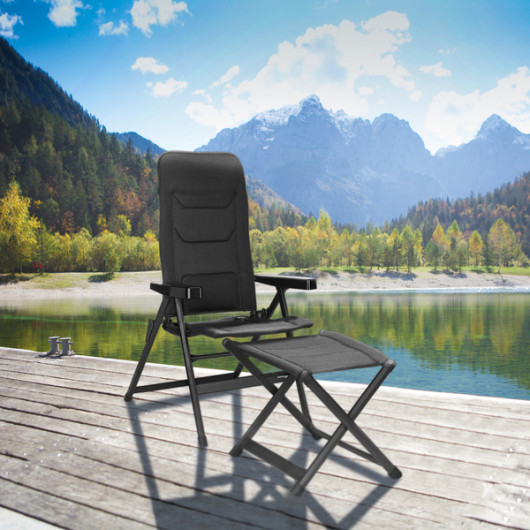 Repose-pieds Rebel Pro - Mobiliser de plein air pour camping-car et fourgon aménagé - soleil
