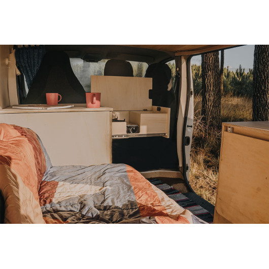 Meuble avant XL L2 universel pour fourgon aménagé Simple Vans | Kit aménagement de vans | Vanlife