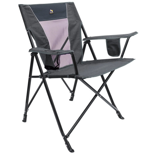 Chaise à bascule Comfort Pro Rocker - Mobilier de plein air pour fourgon aménagé et camping-car - gris