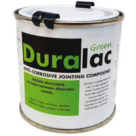 Pâte Anti-corrosion DURALAC GREEN système isolant alu inox en bateau