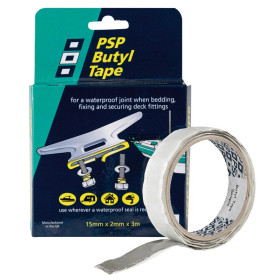 PSP Ruban butyl pour étanchéité | 15mm x 3m Ruban butyl pour étanchéité 15mm x 3m PSP Marine tapes | Colle et mastic | Packaging