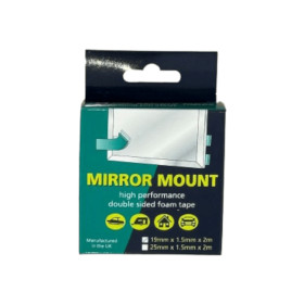 PSP Ruban bioadhésif pour montage miroir | 19mm x 2m