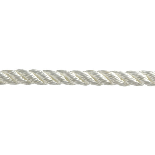Cordage 3 torons blanc - Cordage et bout d'amarrage - résistant
