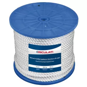 Cordage 3 torons blanc - Cordage et bout d'amarrage - résistant