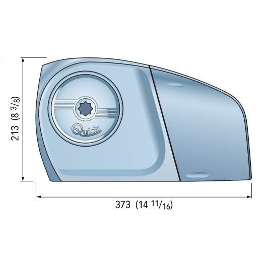 Hector 12 V 1000 W QUICK - Guindeau électrique - Longueur