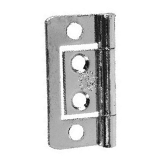 Charnière anglaise droite 38 x 20 mm Decmo | charnière de porte pour van, bateau ou camping-car