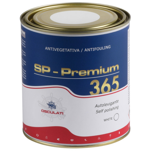 Antifouling auto polissant SP Premium 365 Osculati 0,75 L | Blanc