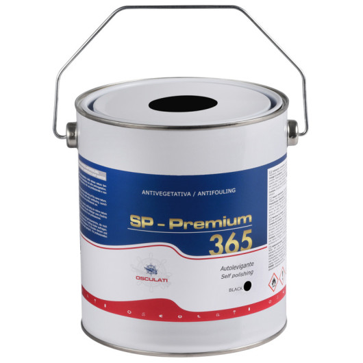 Antifouling auto polissant SP Premium 365 Osculati 2,5 L | Noir