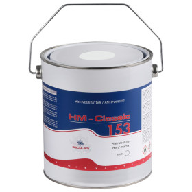 Antifouling matrice dure HM Classic 153 Osculati 2,5 L | Blanc