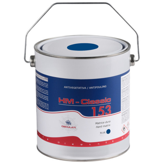 Antifouling matrice dure HM Classic 153 Osculati 2,5 L | Bleu