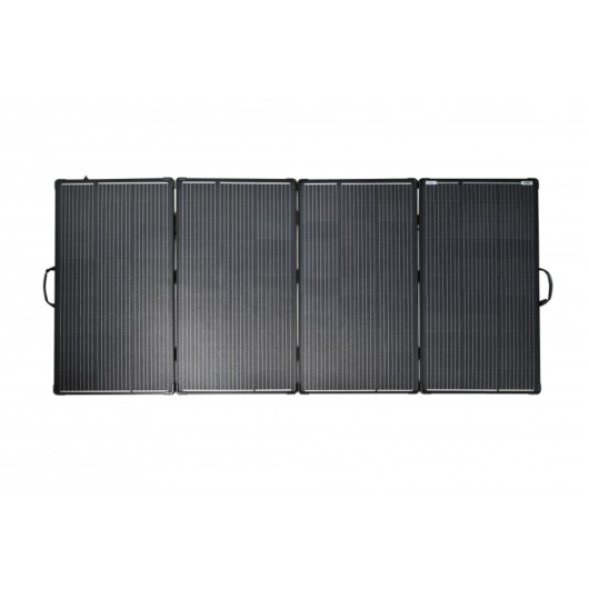 ANTARION Panneau solaire pliant  400 W pour van, fourgon et camping-car - ouvert