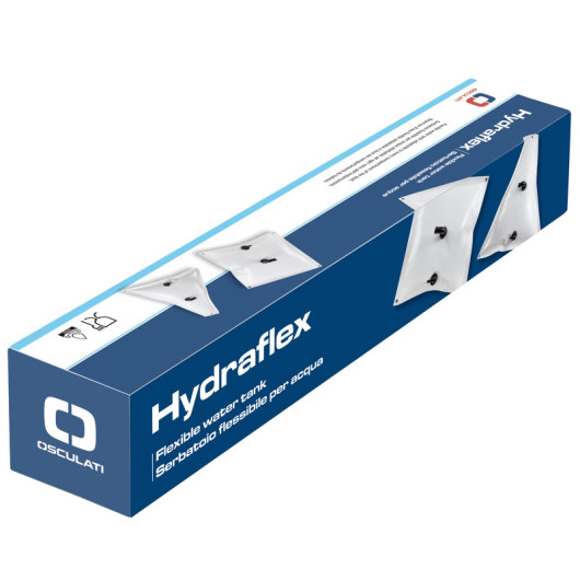 Vache à eau triangulaire Osculati souple et renforcé | Réservoir souple | Packaging