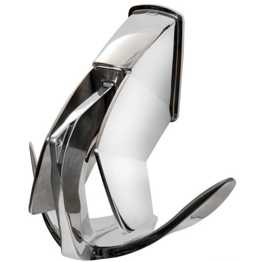 Davier pour ancre Trefoil Osculati | davier inox à encastrer pour bateau | avec ancre en place