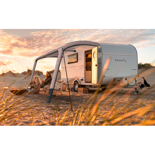 Auvent gonflable Texel Air - Équipement extérieur pour caravane - plage