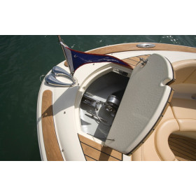 Guindeau Pro-Sport 550G 6-7 mm Lewmar | Guindeau électrique horizontal 12V pour bateau