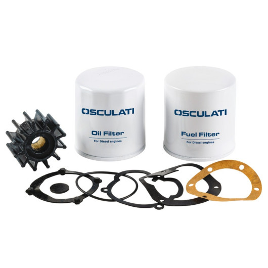 Kit maintenance moteur in-bord Diesel Volvo de Osculati | kit filtre et turbine pour moteur de bateau |  21189426