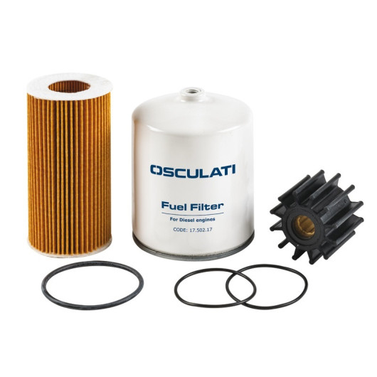 Kit maintenance moteur in-bord Diesel Volvo de Osculati | kit filtre et turbine pour moteur de bateau |  21759184