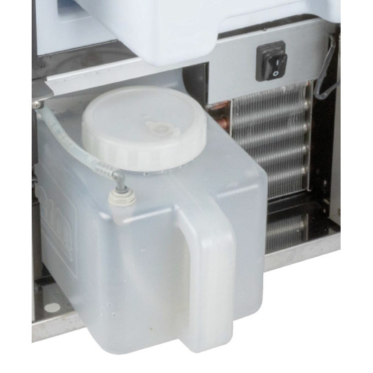 Machine à glaçon Isotherm White Ice Inox WT | Réfrigérateur à compression | Réservoir intégré