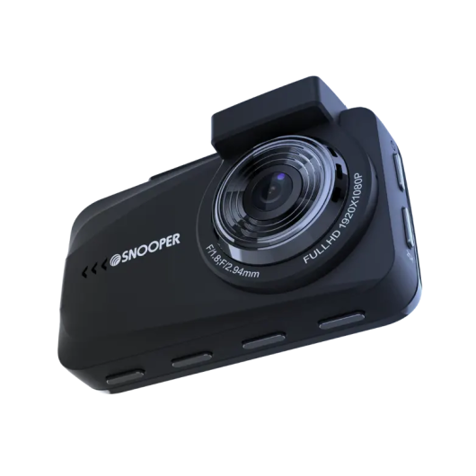 Caméra embarquée DVR4 de SNOOPER | Dashcam pour camping-car et fourgons aménagés | Grand angle 155°