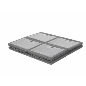 Camp4 boîte de rangement pliable x4 Boîte de rangement pliable x4 - Accessoire intérieur pour camping-car, fourgon aménagé et bateau - face