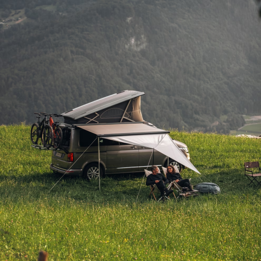 Paroi frontale Subsola pour store THULE | Paroi de store pour van aménagé et fourgon | Roadtrip en famille