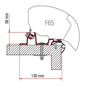 FIAMMA Adapter Caravan Standard F65L F80