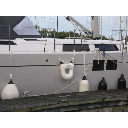 Fender 2Step blanc Dan Fender | pare battage marchepieds 2 marches pour bateau