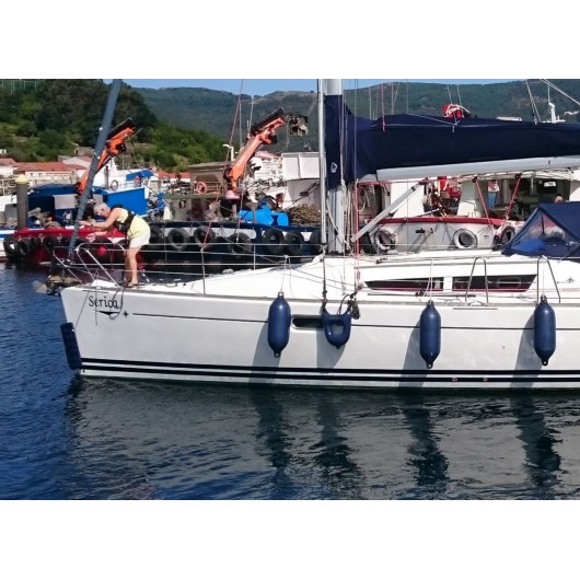 Fender 2Step blanc Dan Fender | pare battage marchepieds 2 marches pour bateau