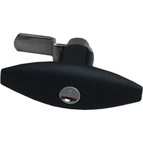 Serrure push large - Accessoire pour sécuriser son véhicule - noir
