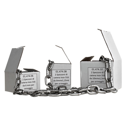 Paire de chaine OSCULATI | Accessoire cordage & amarre | Conditionnement chaine inox