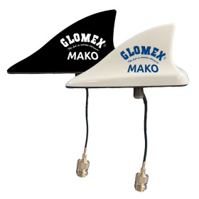 Antenne VHF Mako RA130 Glomex | antenne profilé pour bateau moteur et semi-rigide