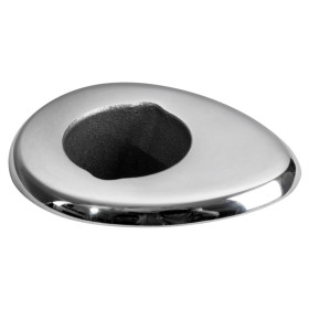 Support hampe flexible Osculati | rondelle de fixation à encastrer pour hampe de taud de bateau | sans bouchon