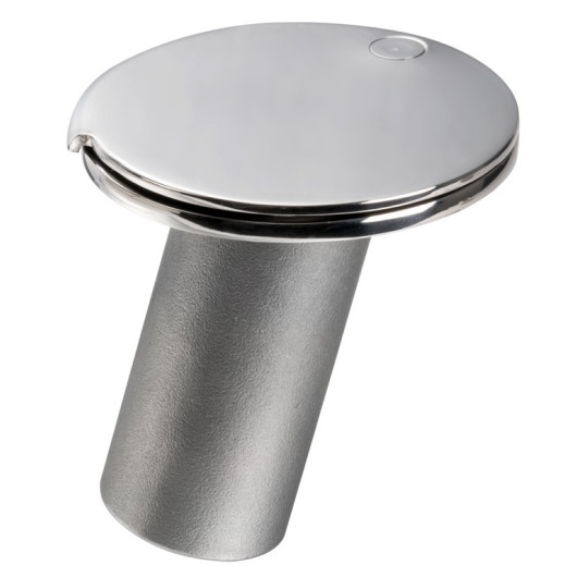 Support hampe flexible Osculati | rondelle de fixation à encastrer pour hampe de taud de bateau | bouchon rotatif inox