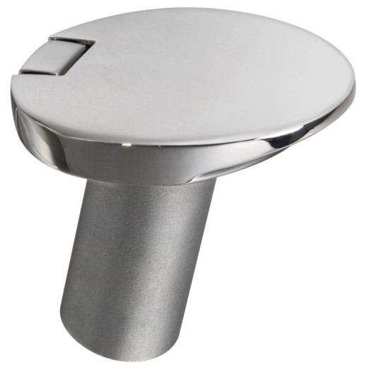 Support hampe flexible Osculati | rondelle de fixation à encastrer pour hampe de taud de bateau | bouchon basculant