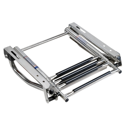 Echelle sous plateforme EasyUp Osculati | échelle de bain télescopique pour bateau | repliable