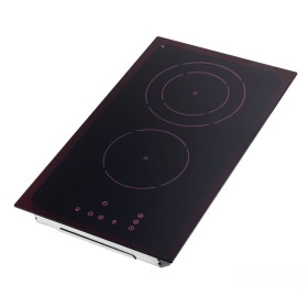 Plan de cuisson induction 2 feux Osculati | réchaud 230V à encastrer pour bateau, van et camping-car