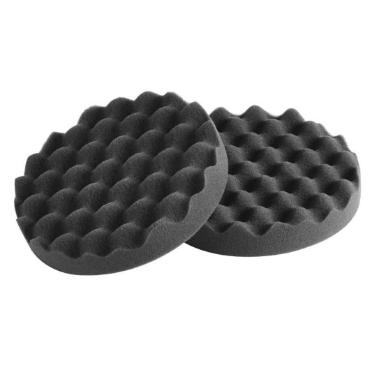 2 Tampons mousse OSCULATI | Accessoire pour polir /cire en bateau | Noir