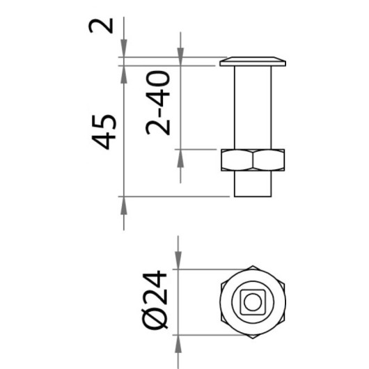 Kit bloc-casseroles - Accessoire pour réchaud gaz - schéma