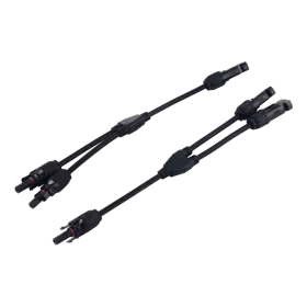 Paire de splitter MC4-Y - Connectique pour panneaux solaires - ensemble