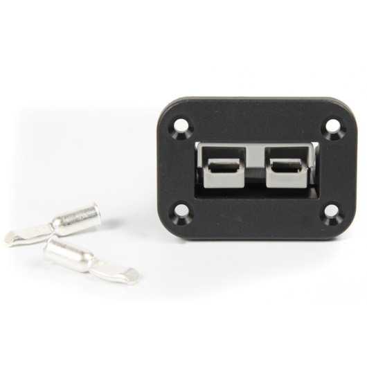 Socle SA50 50 A Anderson Energie Mobile | prise 12/24V haute intensité pour van, bateau et camping-car