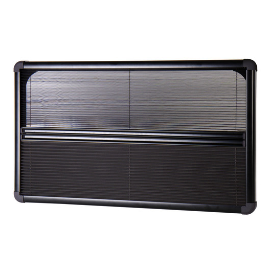 CARBEST Cadre intérieur baie RW Style - occultant & moustiquaire camping-car ou fourgon aménagé - finition noir