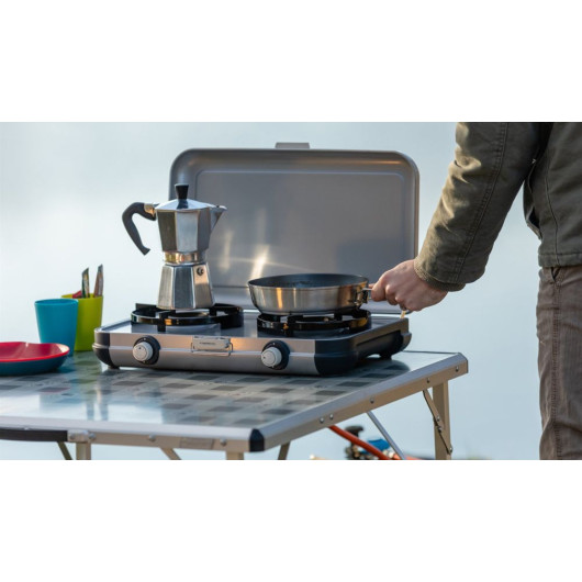 Réchaud De Camping, Cuisinière de Camping avec Brûleur Unique, Cuisinière Portable 2900W, Équipement Extérieur Pour Barbecue, Randonnée, Jardin Et Survie Réchaud De Camping, Cuisinière de Camping avec Brûleur Unique, Cuisinière Portable 2900W, Équipement Extérieur Pour Barbecue, Randonnée, Jardin Et Survie
