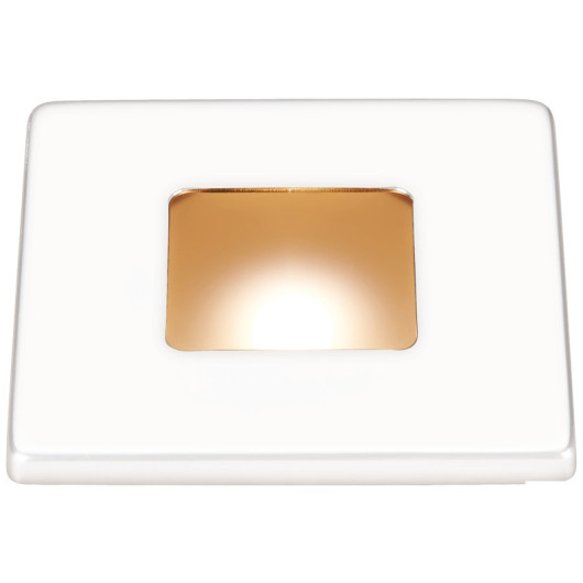 Spot LED carrée OSCULATI Bos pour éclairage de bateau à moteur & voilier | H2R Equipements