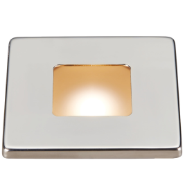 OSCULATI Spot Bos LED carré | ON/OFF Spot LED carrée OSCULATI Bos pour éclairage de bateau & voilier | H2R Equipements