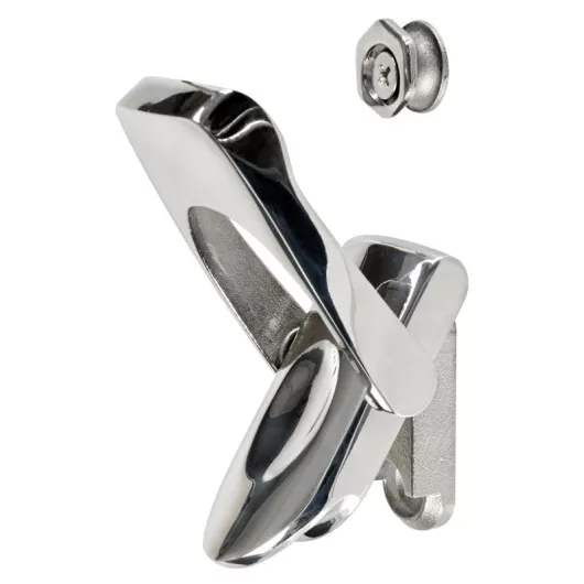 Fermeture à levier acier inox OSCULATI | Charnière de coffre, porte & meuble | Ouverte