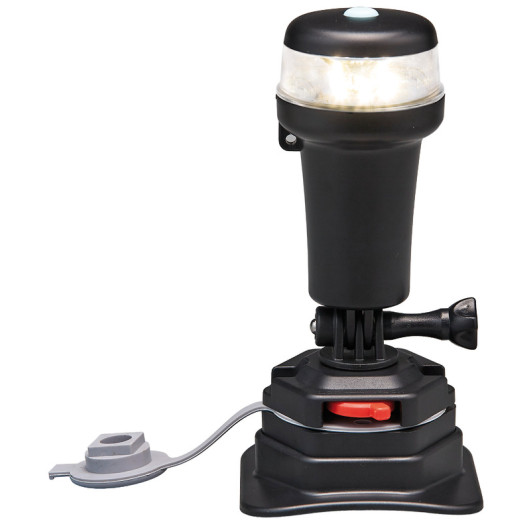 Feu de navigation autonome blanc Osculati | Equipement bateaux | H2R Equipements