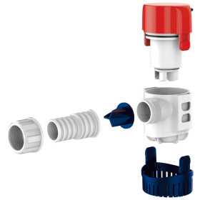 Europump pompe de cale manuel | 38 à 70 L/min OSCULATI - pompe de bateau 12/24 V DC