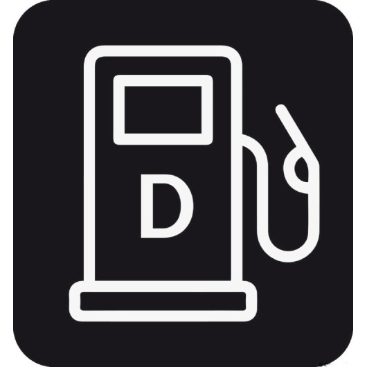 Autocollant danger - Signalétique pour bateau - diesel