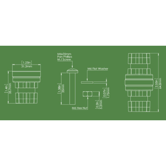 RAILBLAZA Attachment Adaptor | Paire