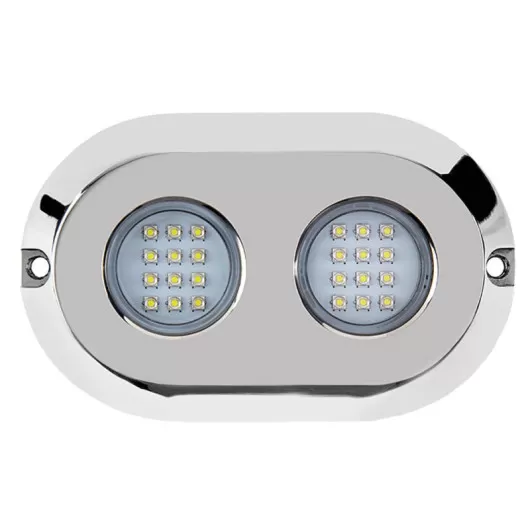 Lampe sous-marine LED 120 W Osculati | Projecteur sous-marin | Inox